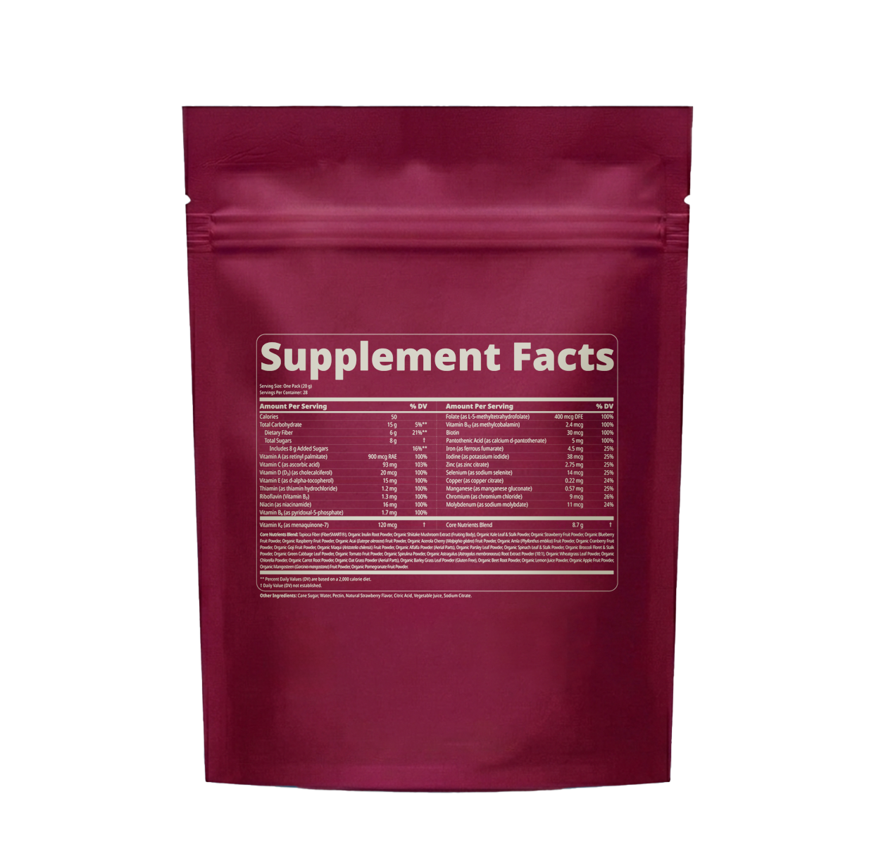 FL-01 Premium Superfood Daily Gummies
